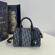 Christian Dior Boston Bags